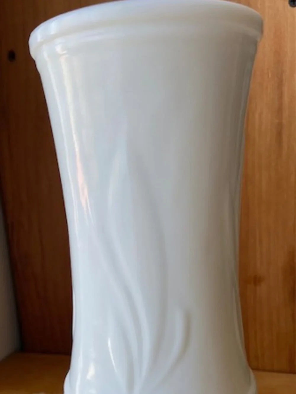 Milk Glass Vase